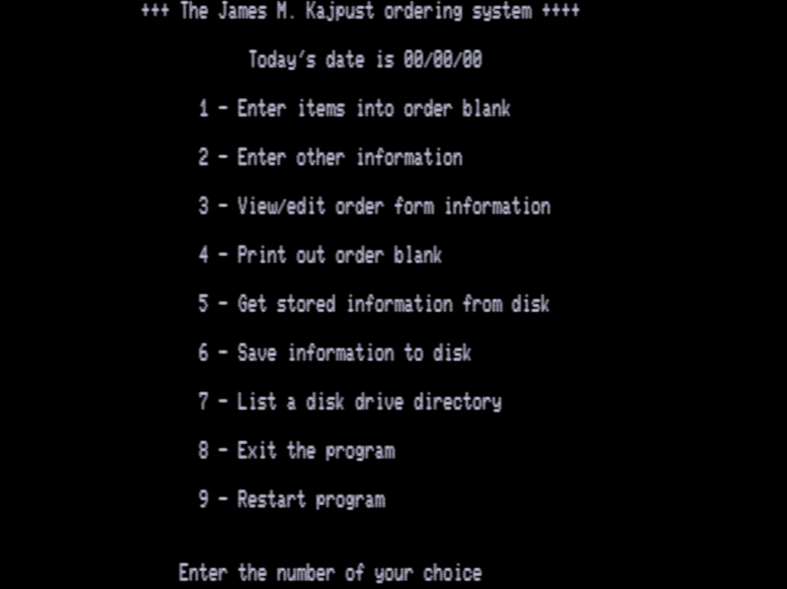 Screen shot